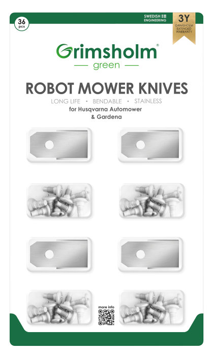 Knivblad Robotgräsklippare 36-pack
